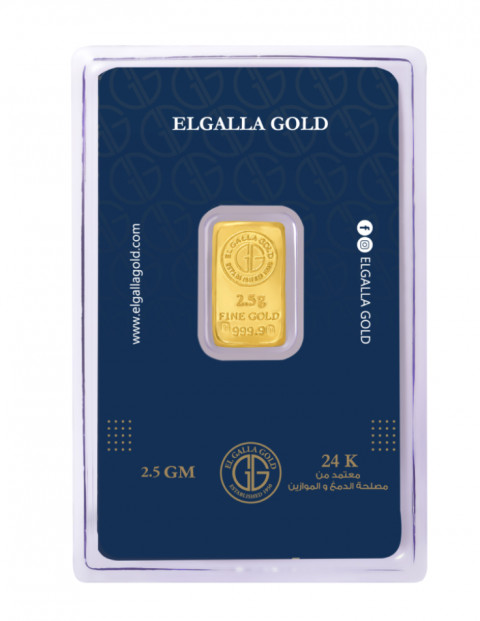 2.5gr Gold Bar