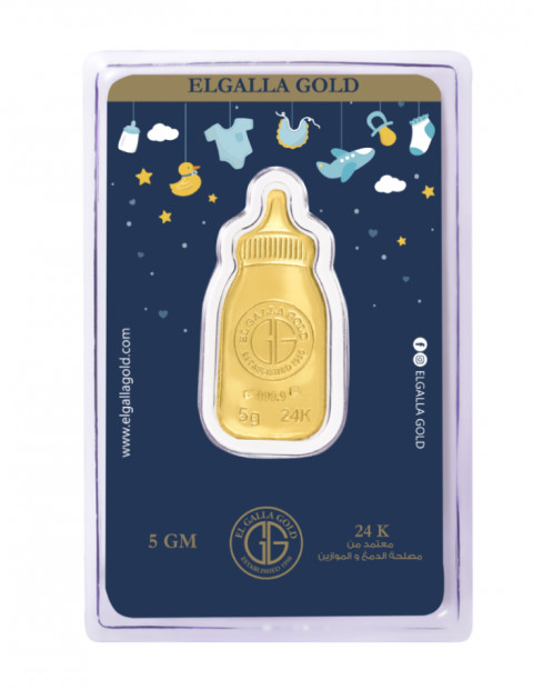 5gr Gold Baby Bottle