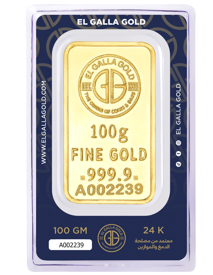 100gr Gold Bar, 24 Karat product