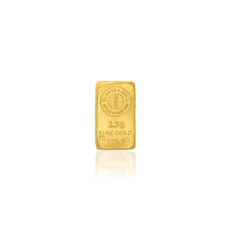 2.5gr Gold Bar