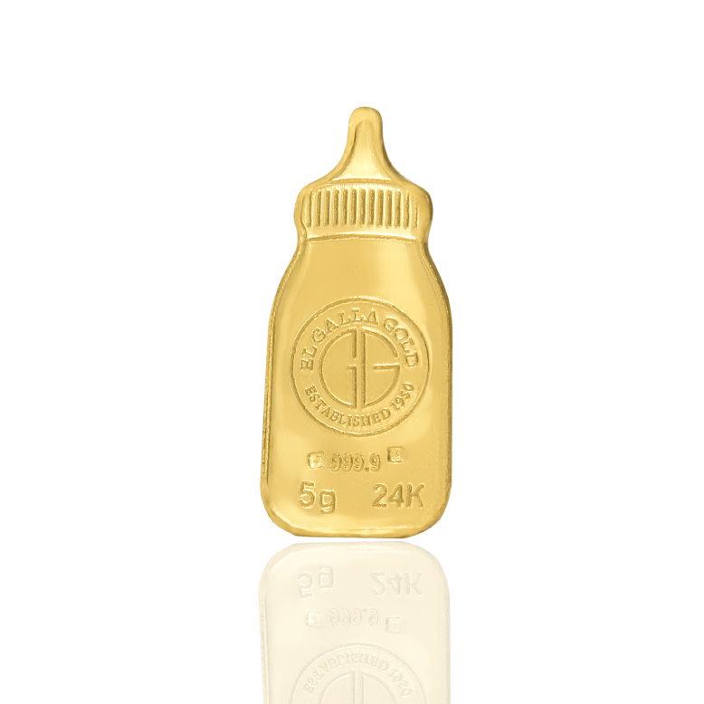 5gr Gold Baby Bottle